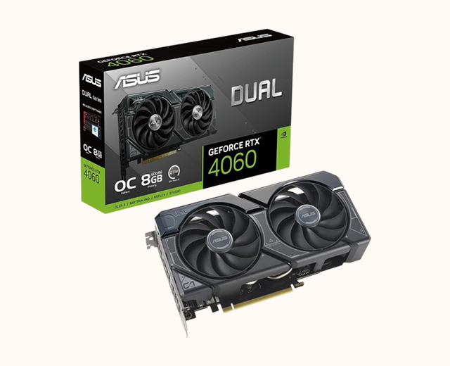  ASUS Geforce Graphics Card RTX 4060