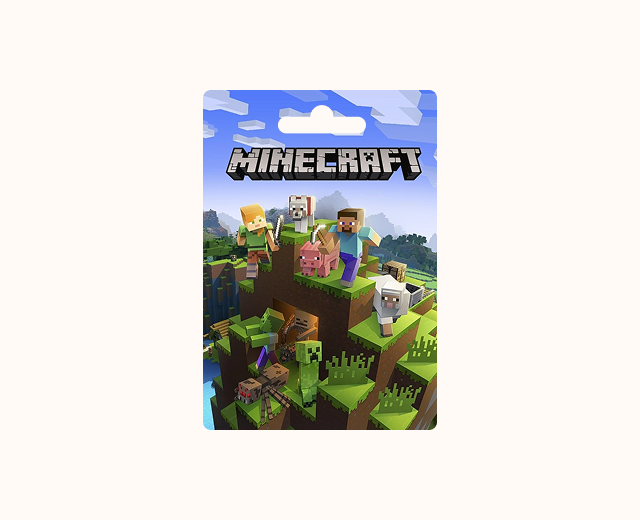 بطاقة هدايا ماينكرافت